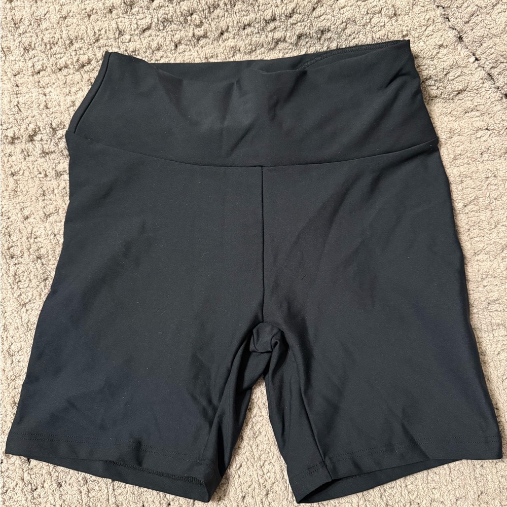 Skatie Women's Black Bike Shorts